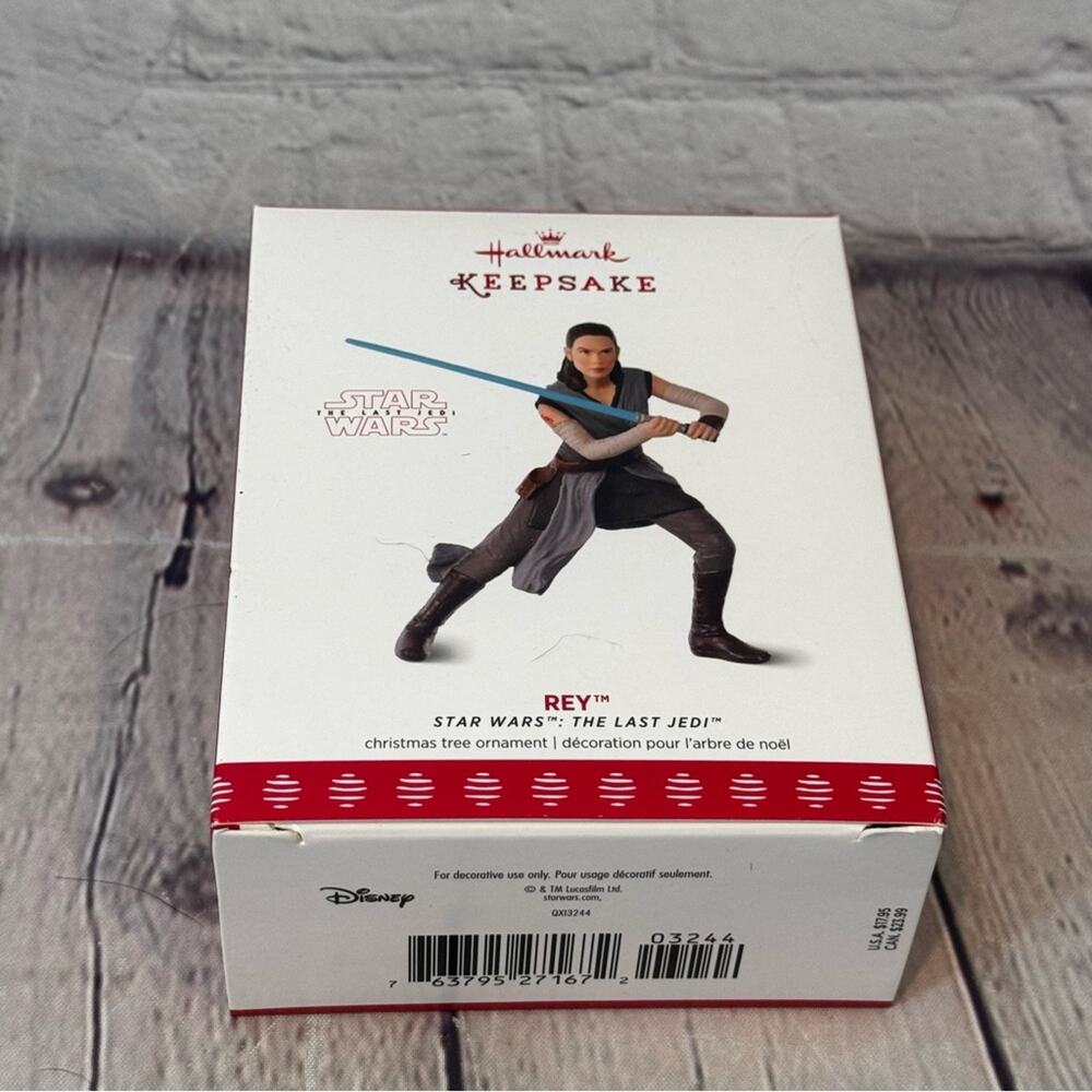 Hallmark Star Wars Rey Christmas Ornament